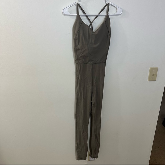 CALIA by Carrie Underwood Pants - CALIA By Carrie Women's Inspire Adjustable Strap Jumpsuit Size Small Gray